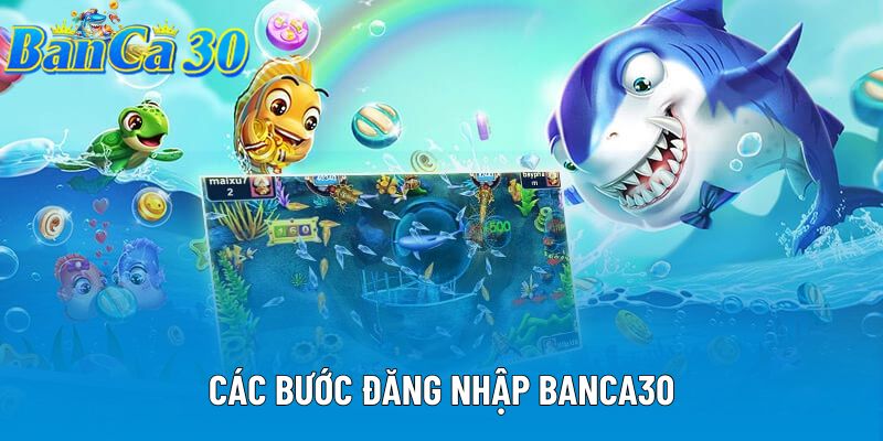 Các bước đăng nhập banca30 Các bước đăng nhập banca30