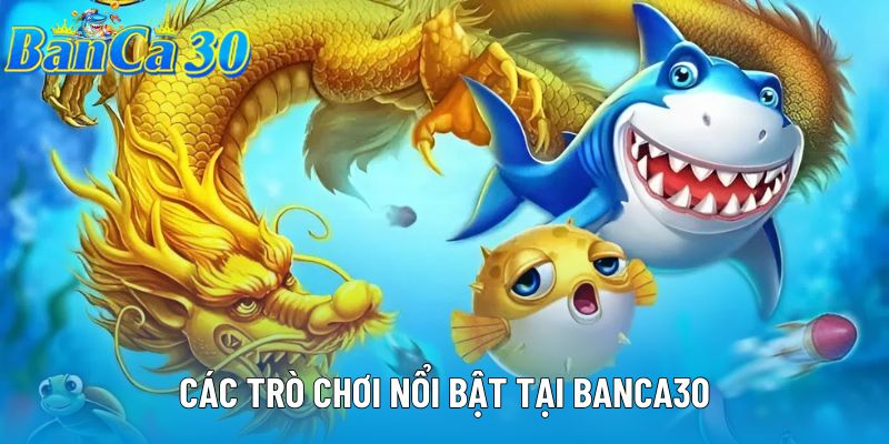 Các trò chơi nổi bật tại Banca30 Các trò chơi nổi bật tại Banca30